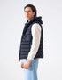 HOODED PUFFER VEST